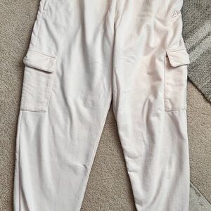 Light Pink Reebok Pale Womens Jogger Lounge Sweatpants Size Xl